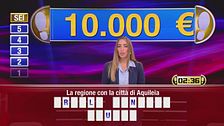 Antonella al gioco "Sei vincente"