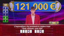 Riccardo al "Sei vincente"