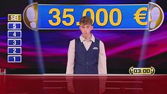 Il campione Riccardo affronta il gioco finale "Sei vincente"