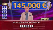 Paolo al gioco finale "Sei vincente"