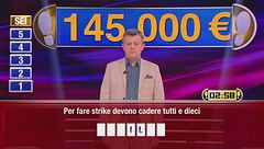 Paolo al gioco finale "Sei vincente"