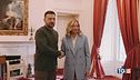 A Cernobbio Zelensky e Rania di Giordania