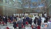 16 battezzati dal Papa nella Cappella Sistina
