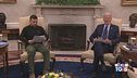 Zelensky incontra Biden, Harris e Trump