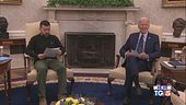 Zelensky incontra Biden, Harris e Trump