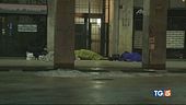 Gelo, ghiaccio e vento il dramma dei clochard