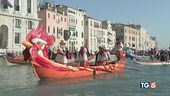 Corteo sul Canal Grande al Carnevale di Venezia