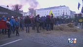 Trattori su Bruxelles contestata l'Europa
