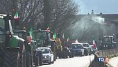 La marcia dei trattori in viaggio verso Roma