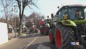 I trattori in corteo attraversano Roma
