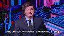 Il presidente argentino Milei stasera a Quarta Repubblica