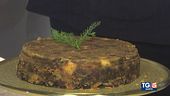Torta di cavolfiore e broccolo affogati