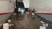 I sub nel parcheggio, un cimitero sott'acqua
