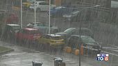 Piogge e vento allerta in Veneto