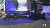 Auto piomba sui vigili agente perde una gamba