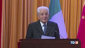 Mattarella: "Con la guerra non ci sono vincitori!"