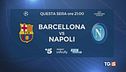 Champions su Canale 5, c'è Barcellona-Napoli