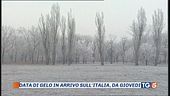 Al nord arriva il gelo, pioggia e vento al sud
