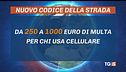 Nuovo codice strada da quando in vigore?