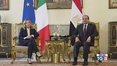Meloni-Al Sisi, tanti temi sul tavolo