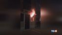 Incendio in casa famiglia distrutta