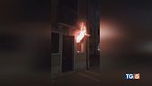 Incendio in casa famiglia distrutta
