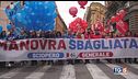 Sciopero generale, sindacati in piazza