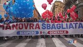 Sciopero generale, sindacati in piazza