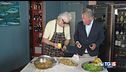 Fusilloni con rana pescatrice e mazzolina