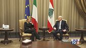 Meloni vola in Libano "Fermare l'escalation"