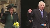 Re Carlo alla Messa senza William e Kate