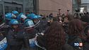 Corteo ProPal Torino scontri e agenti feriti