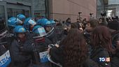 Corteo ProPal Torino scontri e agenti feriti