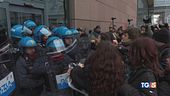 Corteo ProPal Torino scontri e agenti feriti