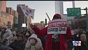 Piazza in festa a Seul Proteste in Georgia