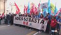 Sciopero sicurezza, sindacati in piazza
