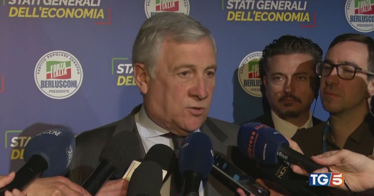 TG5: Tajani: 