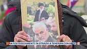 Dopo la vendetta dell'Iran festeggiamenti in strada a Teheran