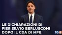 Le dichiarazioni di Pier Silvio Berlusconi dopo il CDA di MFE (MEDIAFOREUROPE)