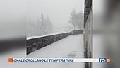Temporali, neve e vento dopo il caldo anomalo