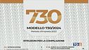 730 più semplice, ma è sempre un rebus!