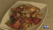 Una caponata di pesce spada