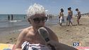 Sole e gran caldo, spiagge più salate