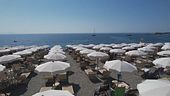 Sole e gran caldo Spiagge più salate