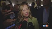 Meloni: "Mi aspetto unità e sostegno a Kiev"
