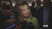 Meloni: "Mi aspetto unità e sostegno a Kiev"