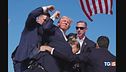 Trump: "Salvo per miracolo", Biden: "E adesso tutti uniti"