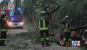 Maltempo al nord, afa e incendi al sud