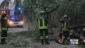 Maltempo al nord, afa e incendi al sud