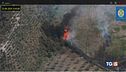 Emergenza incendi piromani in azione